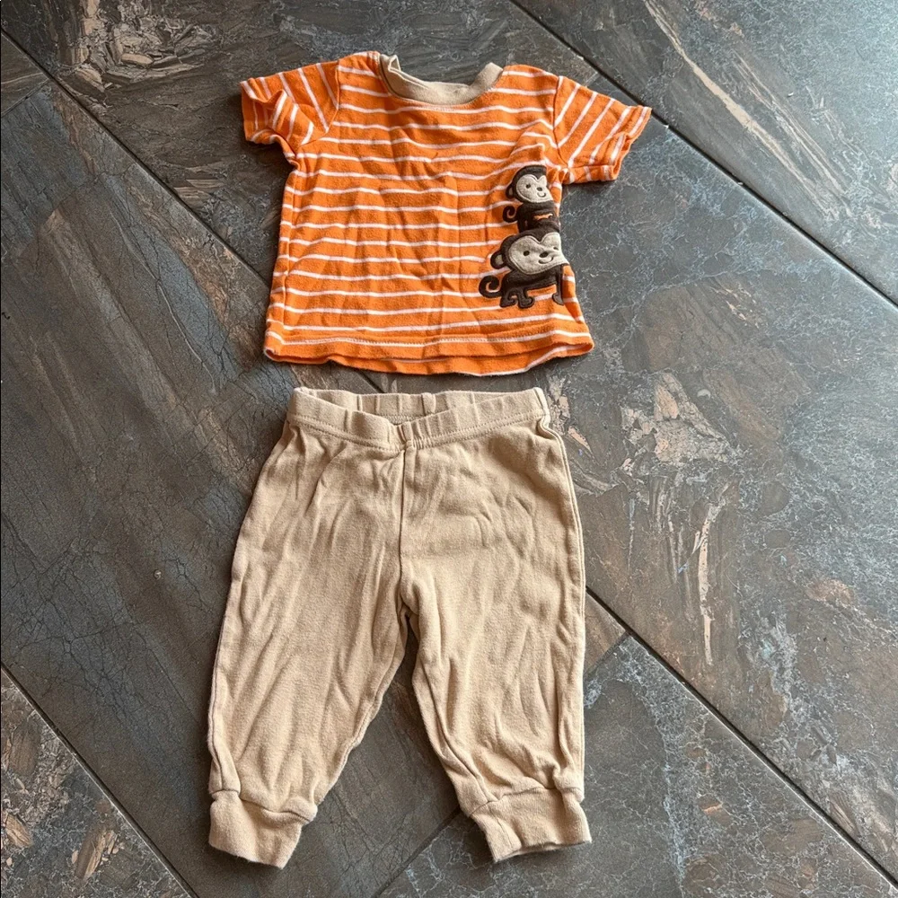 21 piece 3-6 month boys mixed clothing lot- bright multi-color sets - Picture 6 of 14
